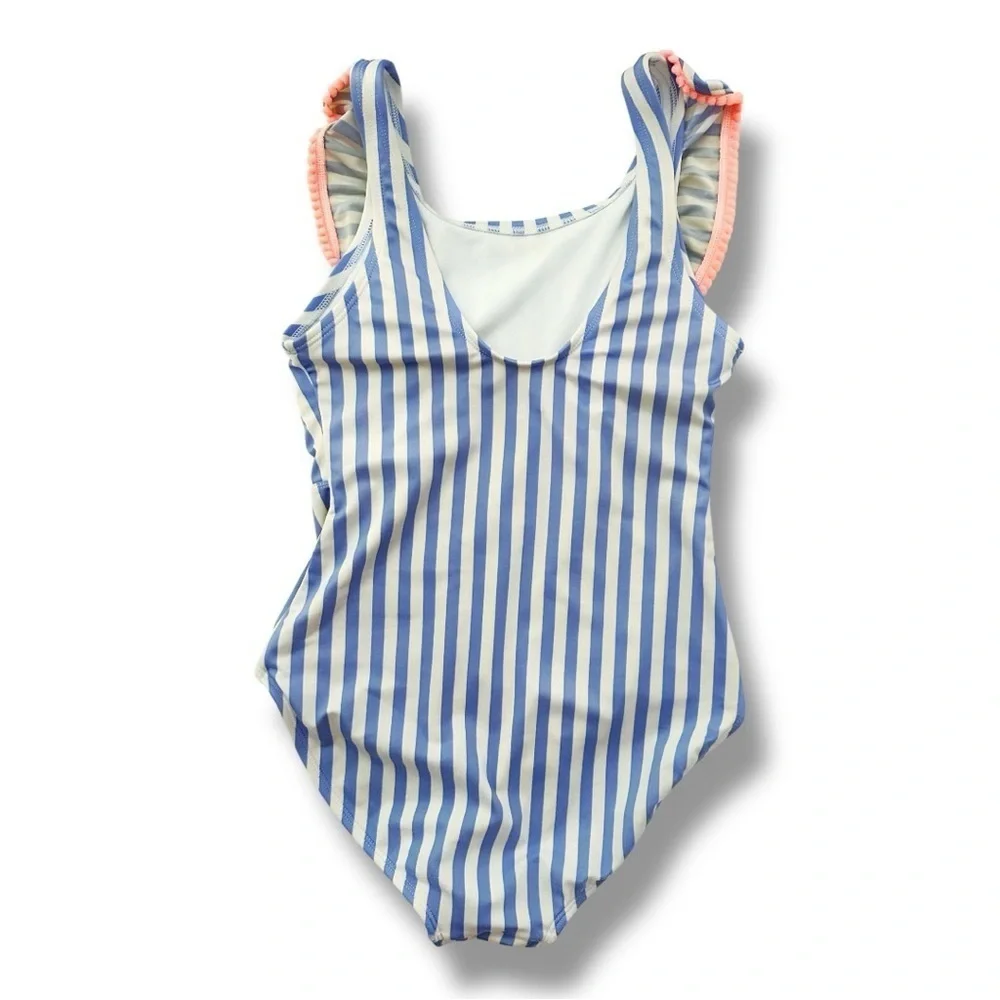 Cat & Jack | Ruffle Shoulder One Piece Suit (L)